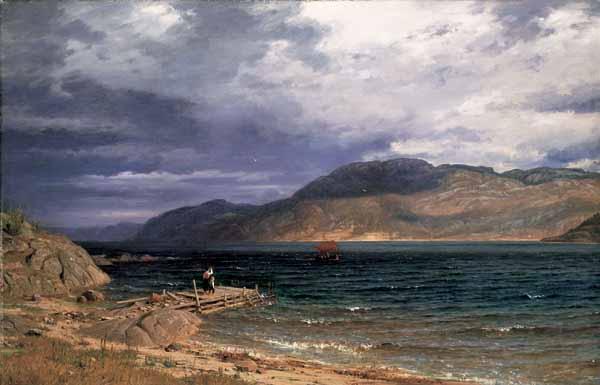 Enes ved Hardangerfjord, Amaldus Clarin Nielsen